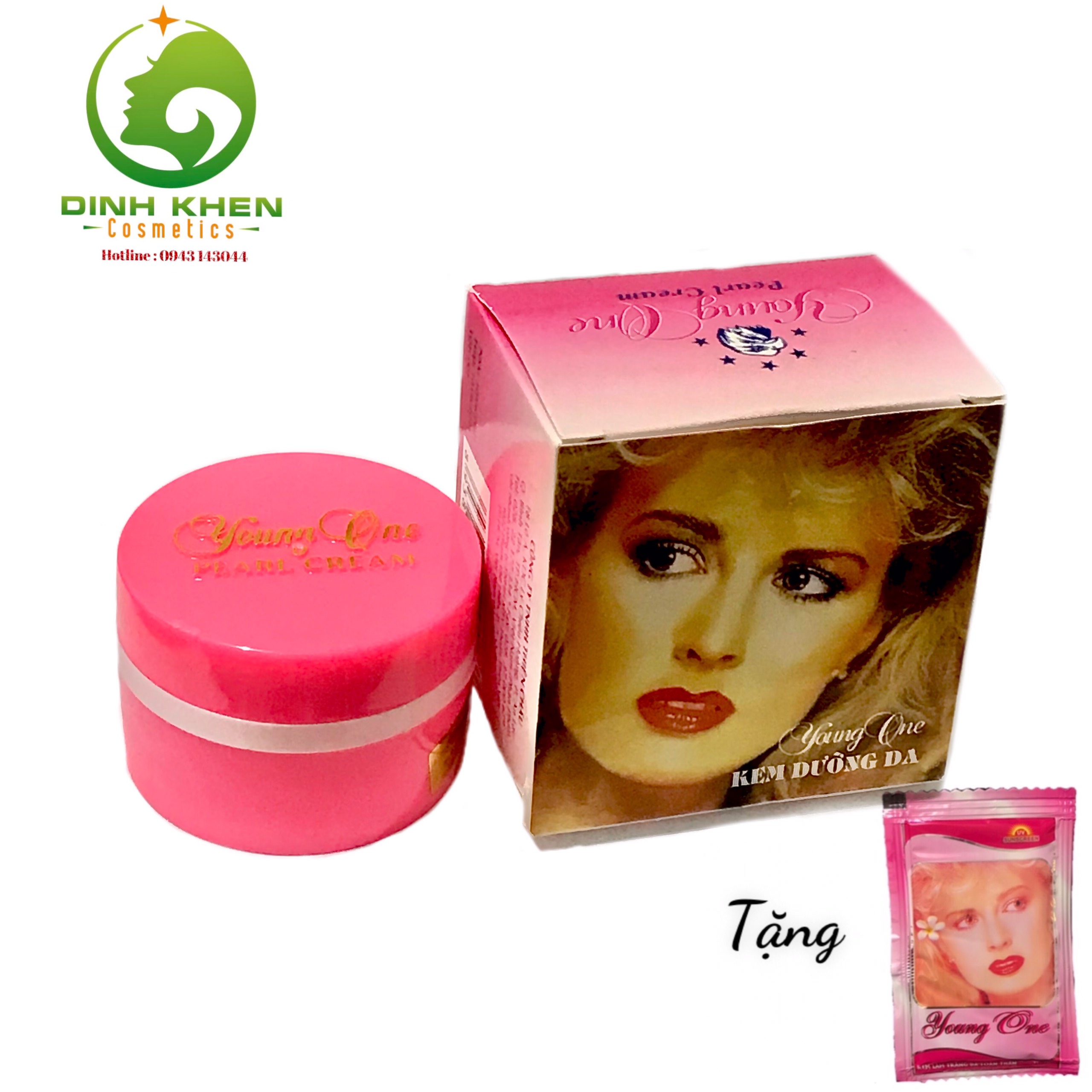 Kem Dưỡng Trắng Da Xù Hồng Young One 20g 1 lố