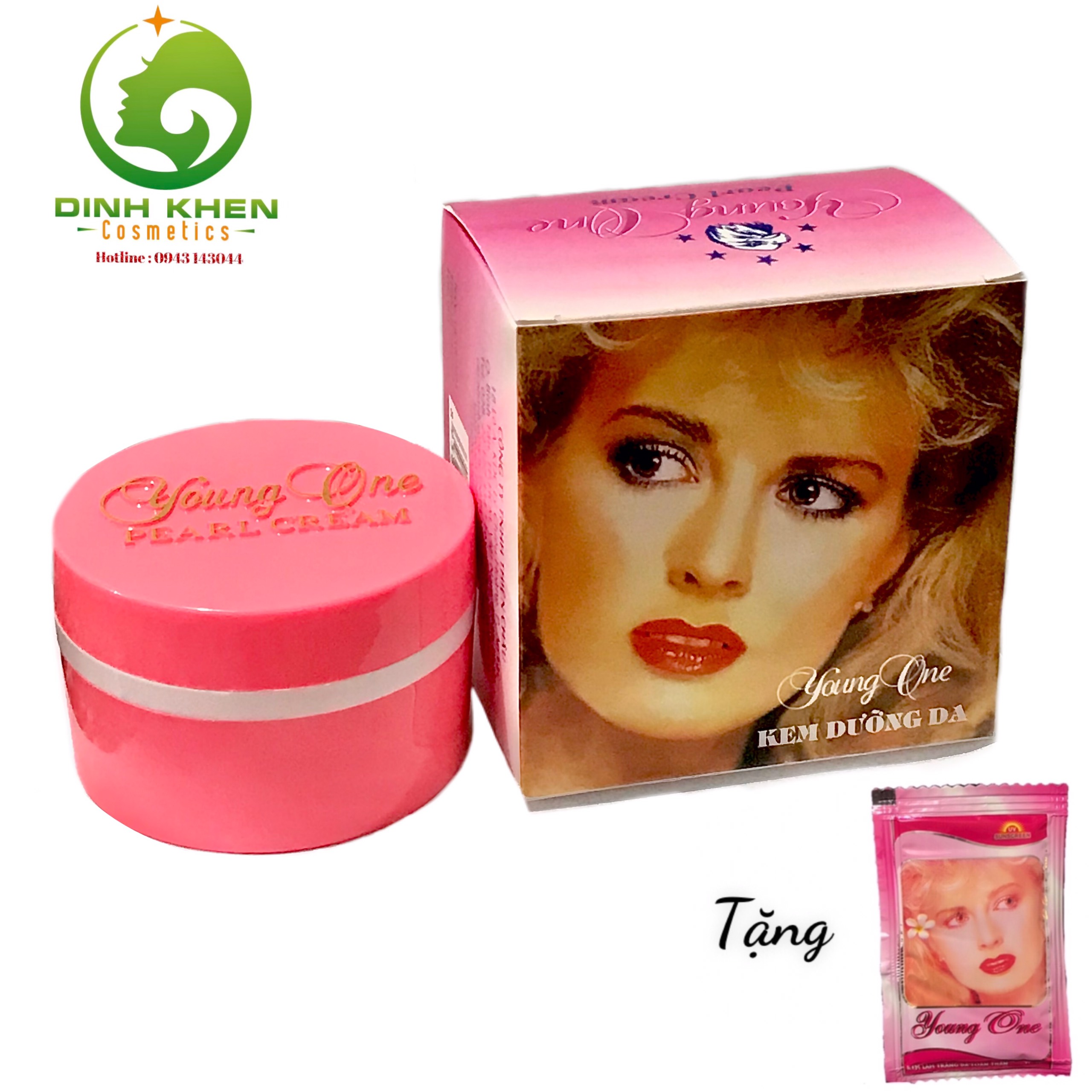 Kem Dưỡng Trắng Da Xù Hồng Young One 50g