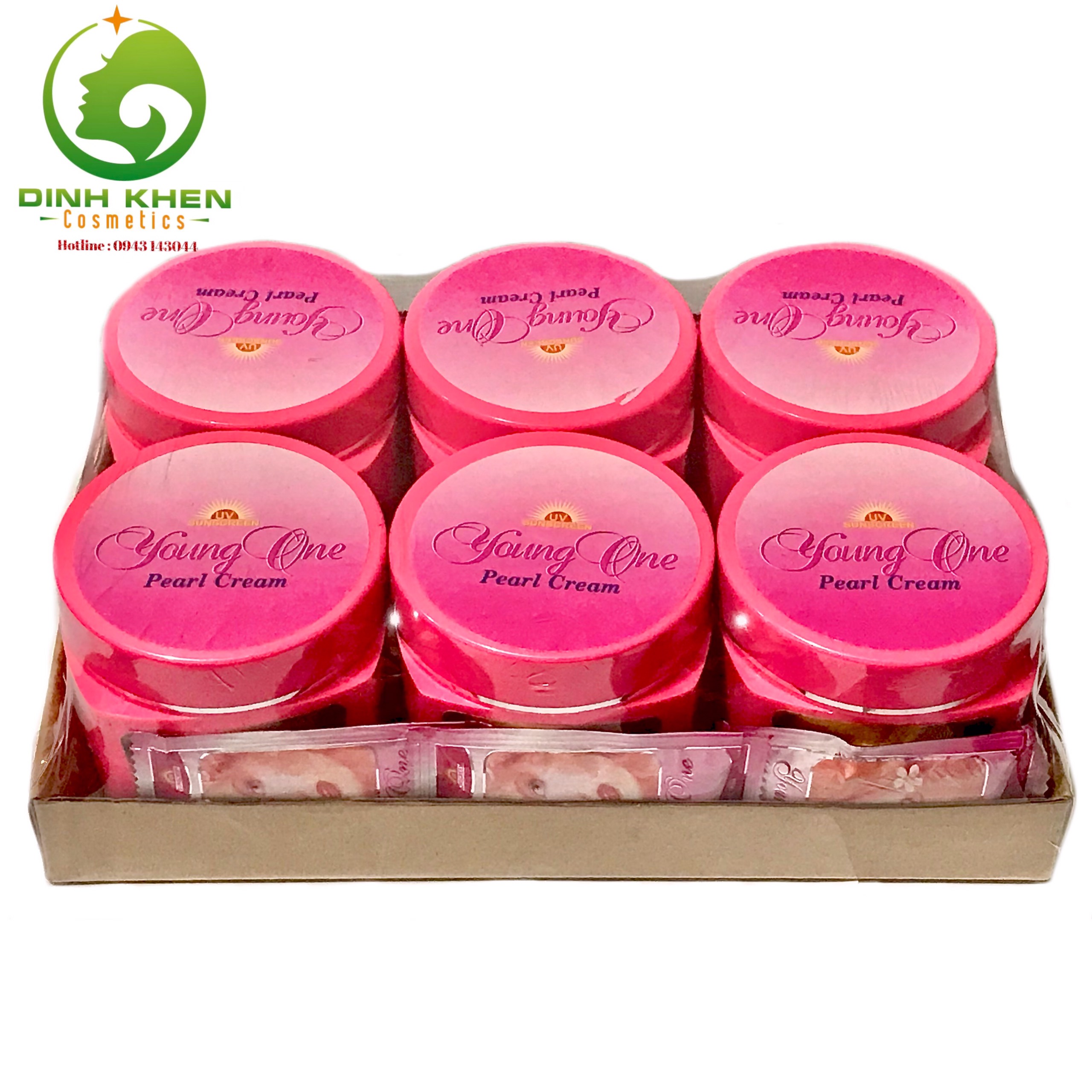 Kem Dưỡng Trắng Da Xù Vuông Young One 100g 1 lố