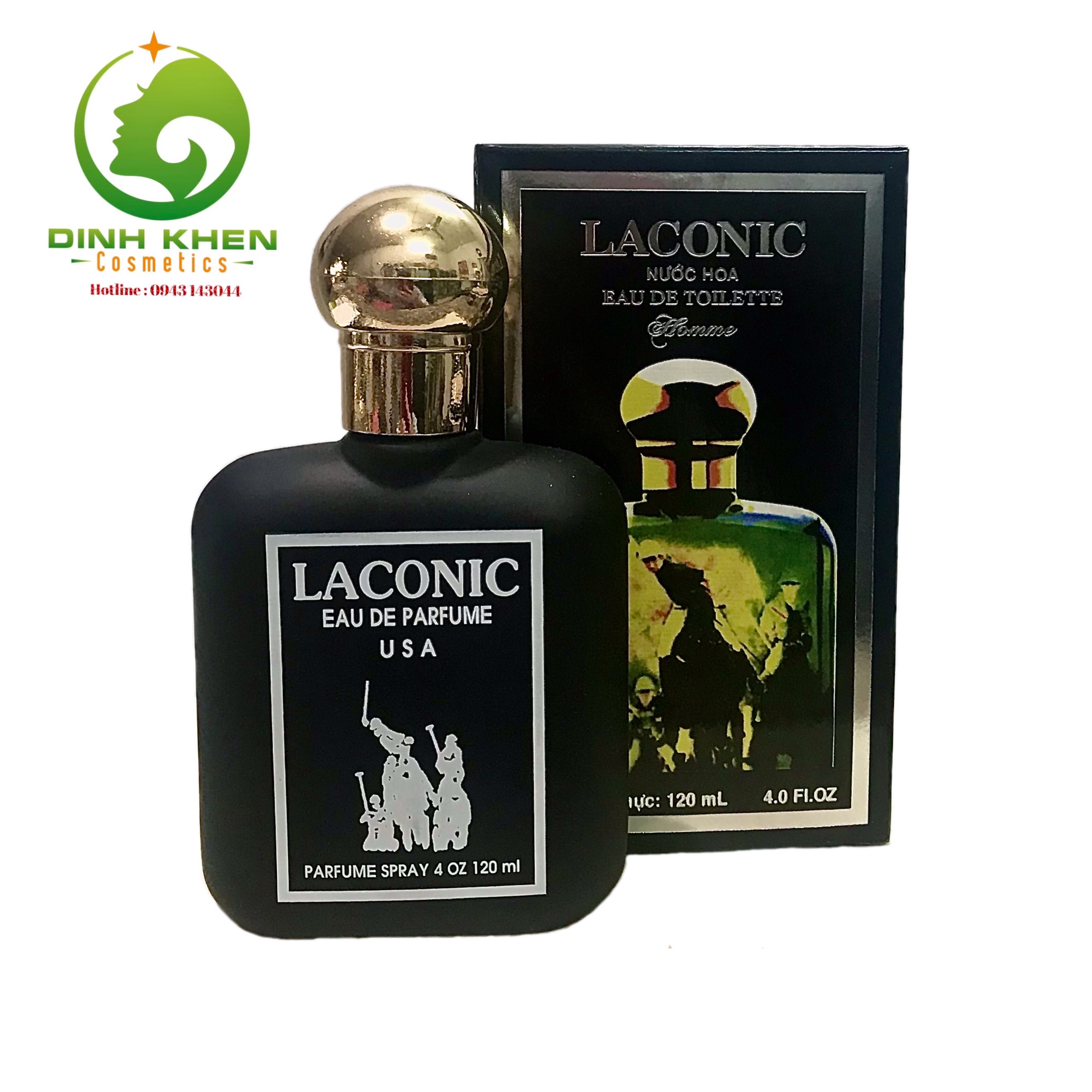 Nước Hoa Laconic Eau De Parfume USA Đen 120ml